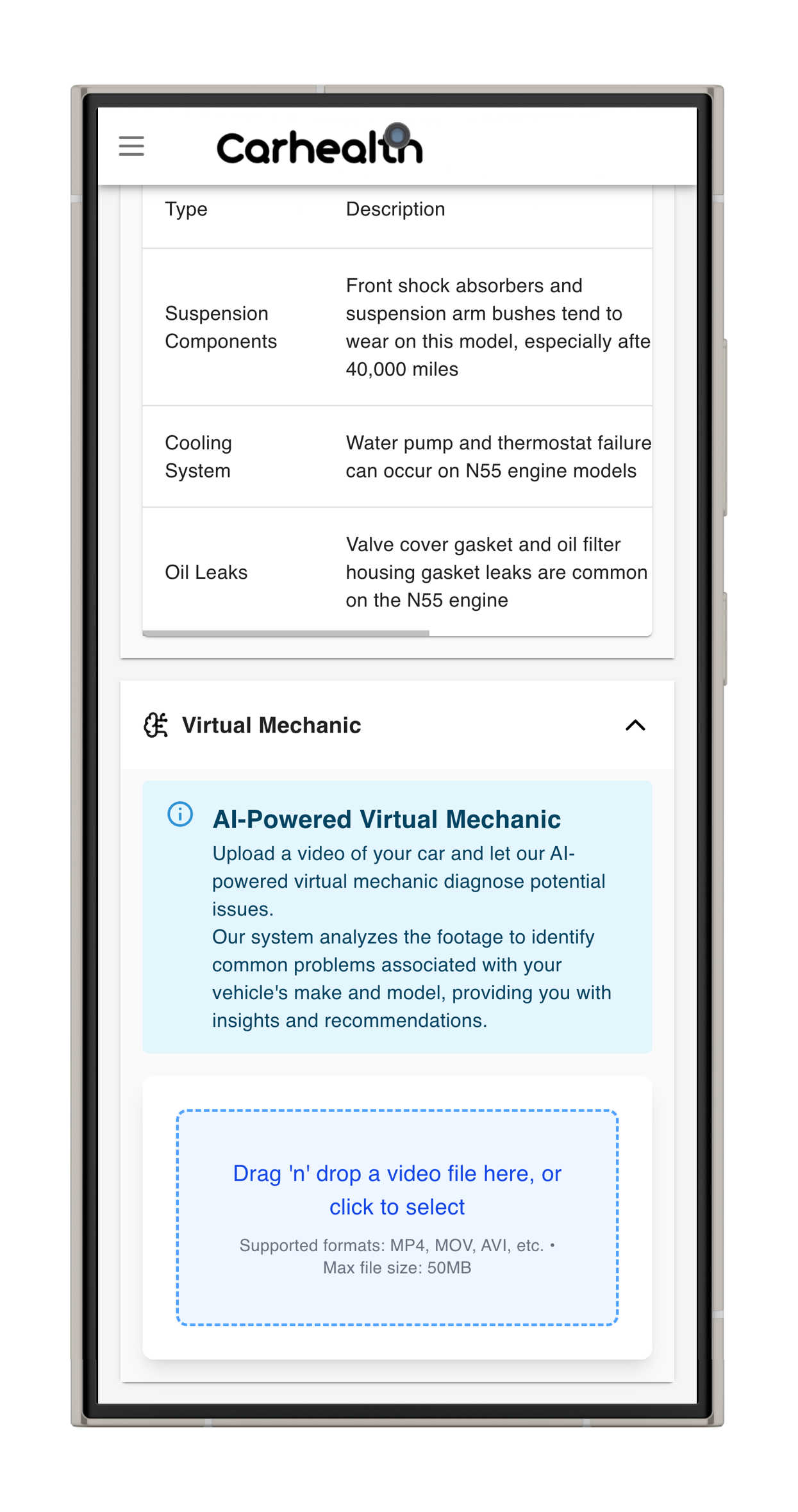 Virtual Mechanic